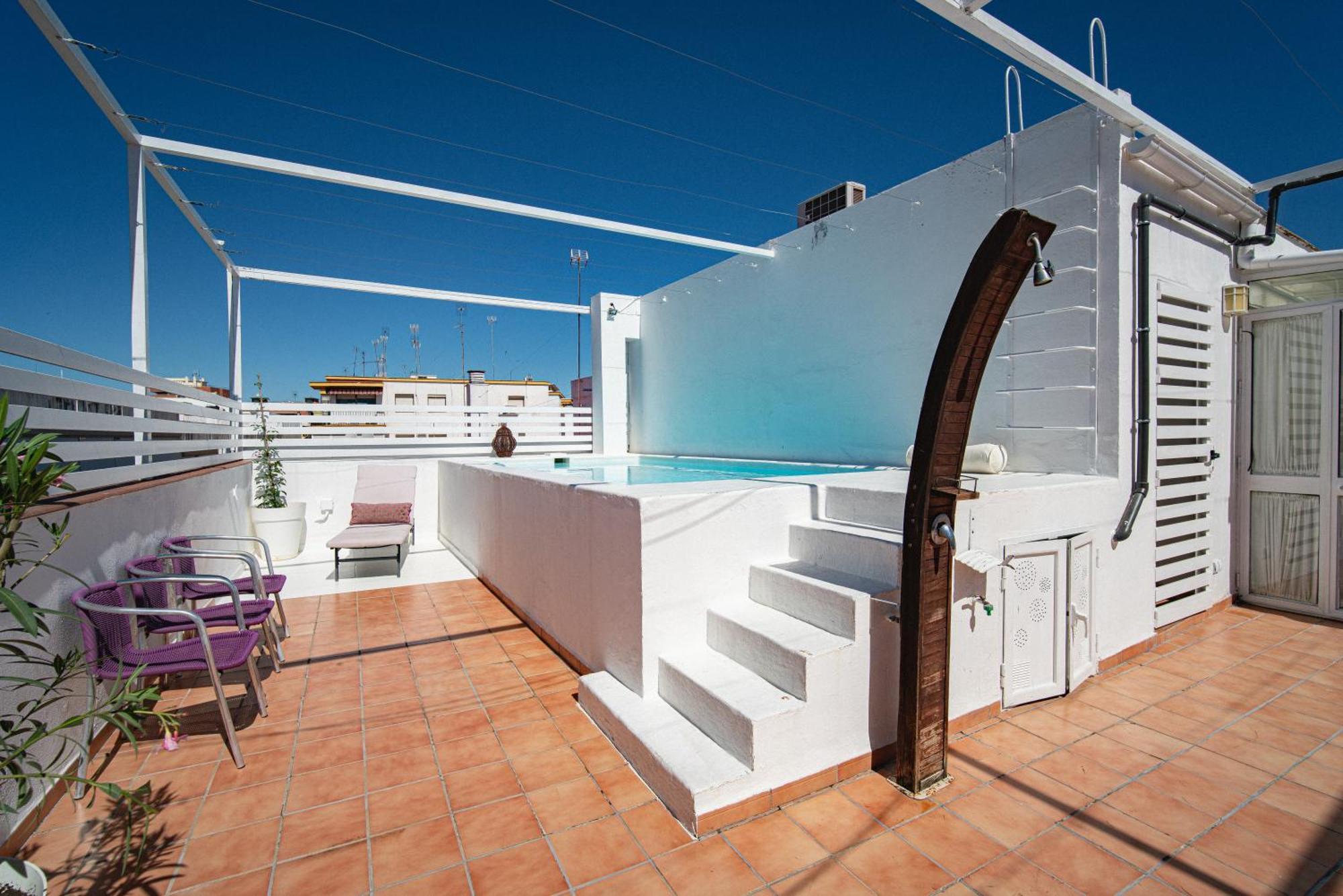 Apartamento The Artist'S House With Private Pool Sevilla Exterior foto